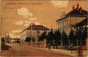 1921 Szombathely, Kálvária utca, kaszárnya (EK)