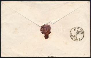 1869 5kr levélen "BALASSA GYARMATH" - Pest