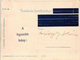 Újévet kíván a malacbanda. Tombola-levelezőlap I b-1. s: Juszkó Béla