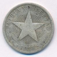 Kuba 1915. 40c Ag T:2-,3 kis ph., karc
Cuba 1915. 40 Centavos Ag C:VF,F small edge error, scratch
...