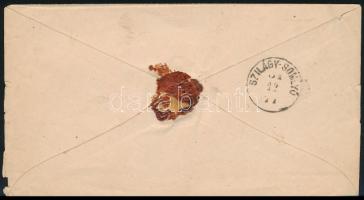 1877 5kr díjjegyes levél "CSIZÉR" - Szilágy Somlyó