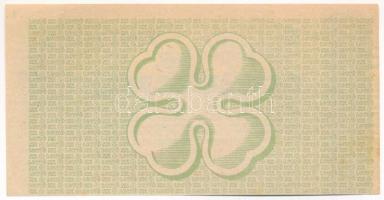 1950. "65. Osztálysorsjáték" 5. osztály 1/4 sorsjegye, "A * 29174" sorszámmal, f...