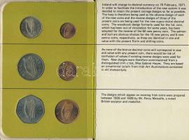 Írország 1969-71. 1/2p, 1p, 2p, 5p, 10p, 50p forgalmi szettben T:1