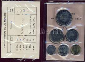 Spanyolország 1980. 50c-100P 6klf db, "Labdarúgó VB" szettben T:1