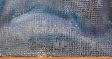 Gráber Margit (1896-1993): Csendélet. Olaj, vászon, farostra kasírozva, jelezve balra lent. 65×38 cm...