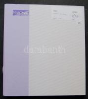 Gyűrűs album Hartberger típusú éremtokokhoz, 30db lappal, 600 férőhellyel