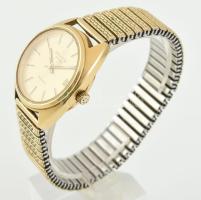 Eterna electric kvarc karóra jelzett 18K arany (Au) hátlappal, (nettó 9,9g) jelzett, elemcserére szo...