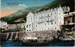 Dubrovnik, Ragusa; Hotel Odak smora / hotel, boat. Verlag Robert Odak