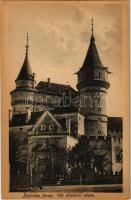 Bajmócfürdő, Bojnické kúpele (Bajmóc, Bojnice); vár közelről nézve. Gubits B. kiadása (Privigye) / castle (EK)
