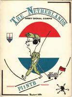 The Netherlands Army Signal Corps / Holland QSL rádióamatőr lap / Dutch QSL card (radio amateur) (EK)