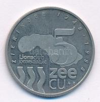 Hollandia 1998. 5 Zeecu Zierikzee kétoldalas Cu-Ni emlékérem (30mm) T.1- (PP) Netherlands 1998. 5 Zeecu Zierikzee two-sided Cu-Ni commemorative medallion (30mm) C.AU (PP)