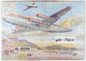 400 darabos Puzzle kép, repülős, 35x49 cm