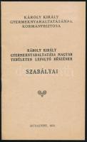 1918 Károly király gyermeknyaraltatásának kormánybiztosa által kiadott a gyermeknyaraltatás magyar területen lefolyó részének szabályai 22p