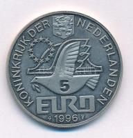 Hollandia 1996. 5E "Huygens" T:1- (PP)
Netherlands 1996. 5 Euro "Huygens" C:AU ...
