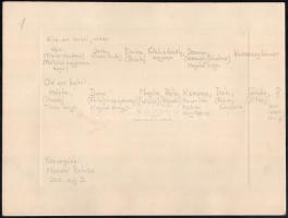 1936 Fiatal pár esküvői fotói, 2 db nagyméretű, kartonra kasírozott fotó, Schäffer Gyula jelzett fel...