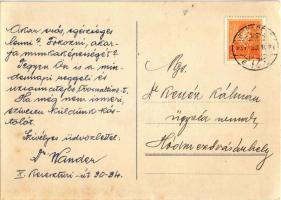 1934 Ovomaltine - Hol volt, hol nem volt, vol egy fogyó hold. Egyszer Ovomaltine-t vett és ettől rög...