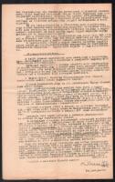 1919 A Magyar Nemzeti Hadsereg fővezérségének 1334/VI-1919. sz rendeletére kiadott Budapesti katonai...