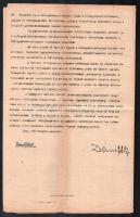 1919 A Magyar Nemzeti Hadsereg fővezérségével együttesen kiadott Budapesti katonai parancsnokság ren...