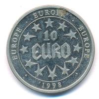 Európa 1998. 10E emlékérem T:2 (eredetileg PP) patina Europe 1998. 10 Euro commemorative coin C:XF (originally PP) patina