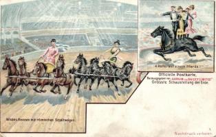 Horse race litho