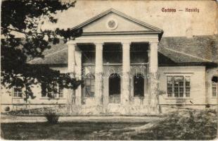 1912 Csávos, Ciavos, Graniceri; Csávossy kastély. Bleyer József fényképészeti műintézete / castle (r)