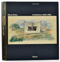 Francesco Dal Co: Mario Botta Architetture 1960-1985. Milano, 1985, Electa. Olasz nyelven. Gazdag ké...