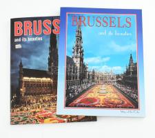 2 db Brüsszel turisztikai ismertető: Brussels and its beauties. Brussels, 1994-1999, Editions Thill. Rendkívül gazdag képanyaggal illusztrálva. Angol nyelven. Kiadói papírkötés, jó állapotban.