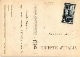 1918 Novembre 4. Trieste, Istrie, Fiume, Dalmazia - Fratelli Triestino, oggi, come sempre, l'It...