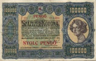 1923. 100.000K 8P fny-sal T:III