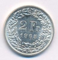 Svájc 1965. 2Fr Ag T:1- Switzerland 1965. 2 Francs Ag C:AU Krause KM#21