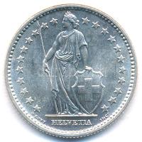 Svájc 1965. 2Fr Ag T:1- Switzerland 1965. 2 Francs Ag C:AU Krause KM#21