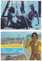 14 db MODERN erotikus képeslap / 14 modern erotic motive postcards