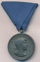 1940. Erdélyi részek felszabadulásának emlékére Zn emlékérem mellszalaggal. Szign.: Berán + T:1- Hungary 1940. Commemorative Medal for the Liberation of Transylvania Zn medal with ribbon. Sign.: Berán:AU NMK 428.