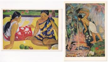 VAN GOGH, PAUL GAUGUIN - 14 db MODERN képeslap / 14 modern motive postcards