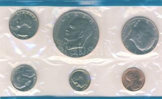 USA 1976. 1c, 5c, 10c, 1/4$, 1/2$, 1$ "Bicentennial" szettben T:1