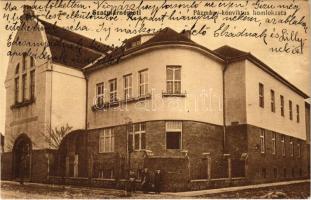 1915 Szatmárnémeti, Szatmár, Satu Mare; Pázmány konviktus homlokzata / boarding school