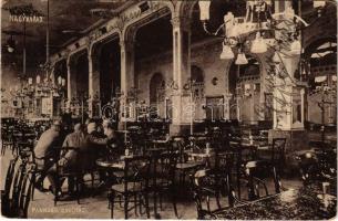 1905 Nagyvárad, Oradea; Pannonia kávéház, belső vendégekkel és pincérekkel / café, interior with guests and waiters