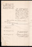 1912 Nagyváradi állami és vármegyei tisztviselők értekezletének jegyzőkönyve, 1912. jan. 27., az ülé...