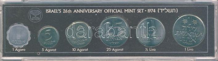 Izrael 1974. 1a-1L 6klf db, szettben T:1