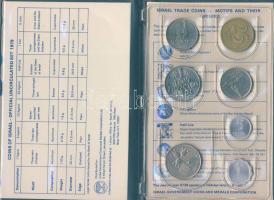 Izrael 1979. 1A-5L 7klf db, szettben T:1 Tanúsítvánnyal!
