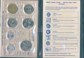 Izrael 1979. 1A-5L 7klf db, szettben T:1 Tanúsítvánnyal!