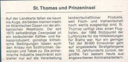 St. Thomas & Prince 1977. 50c, 1D, 2D, 5D, 10D, 20D bemutató szettben T:1 Tanúsítvánnyal!