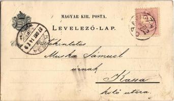 1897 (Vorläufer!) Marilla, Marillavölgy, Marila; Sanatorium Marilla, Marilla en Profil / Szanatórium...