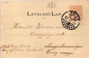 1899 (Vorläufer) Máramaros, Maramures; Vízduzzasztó gát Máramarosban. Mayer és Berger kiadása / dam ...