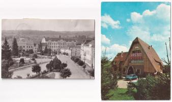 11 db MODERN erdélyi város képeslap / 11 modern Transylvanian town-view postcards