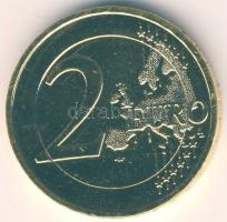 Németország 2007D 2€ aranyozva "50 éves a Római Szerződés" T:2