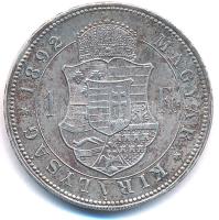 1892KB 1Ft Ag "Ferenc József / Fiume címer" T:1-,2 patina, ph.
Hungary 1892KB 1 Forint Ag...