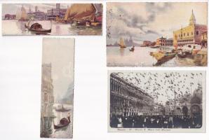 Venezia, Venice; 6 pre-1945 postcards + 3 mini postcards