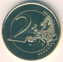 Luxemburg 2007. 2€ aranyozva "50 éves a Római Szerződés" T:2