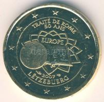 Luxemburg 2007. 2€ aranyozva "50 éves a Római Szerződés" T:2